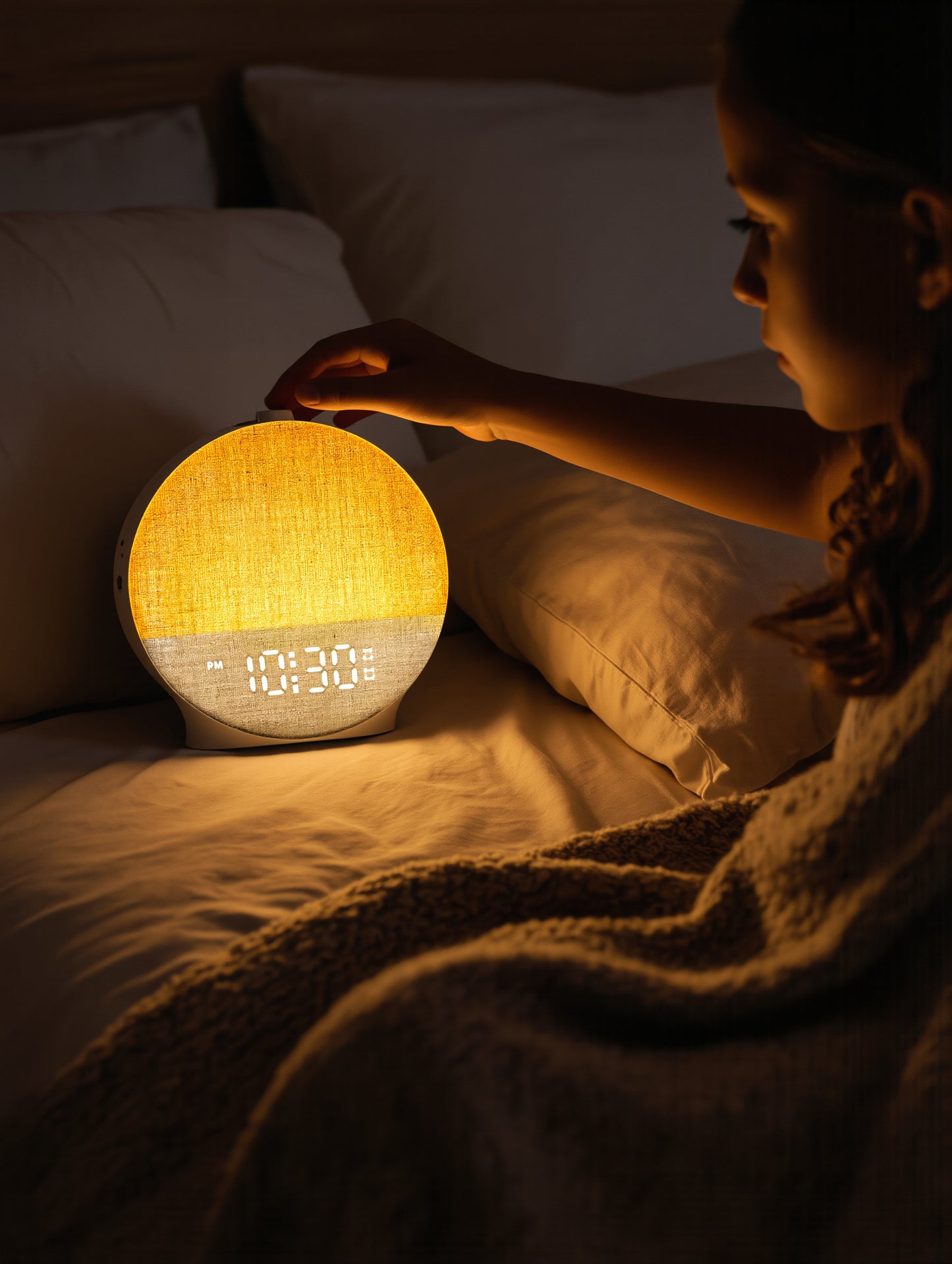 Aurore Sunrise Lamp — Wake Up to Light, Not Noise