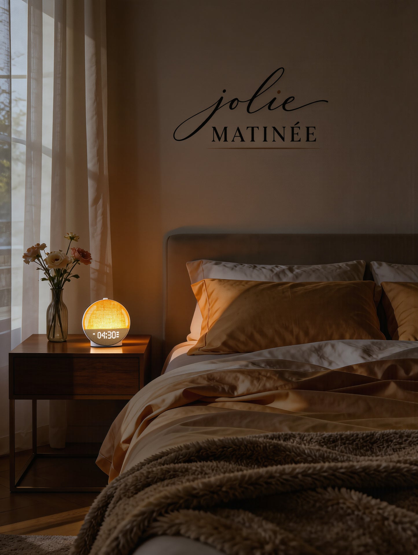 Aurore Sunrise Lamp — Wake Up to Light, Not Noise