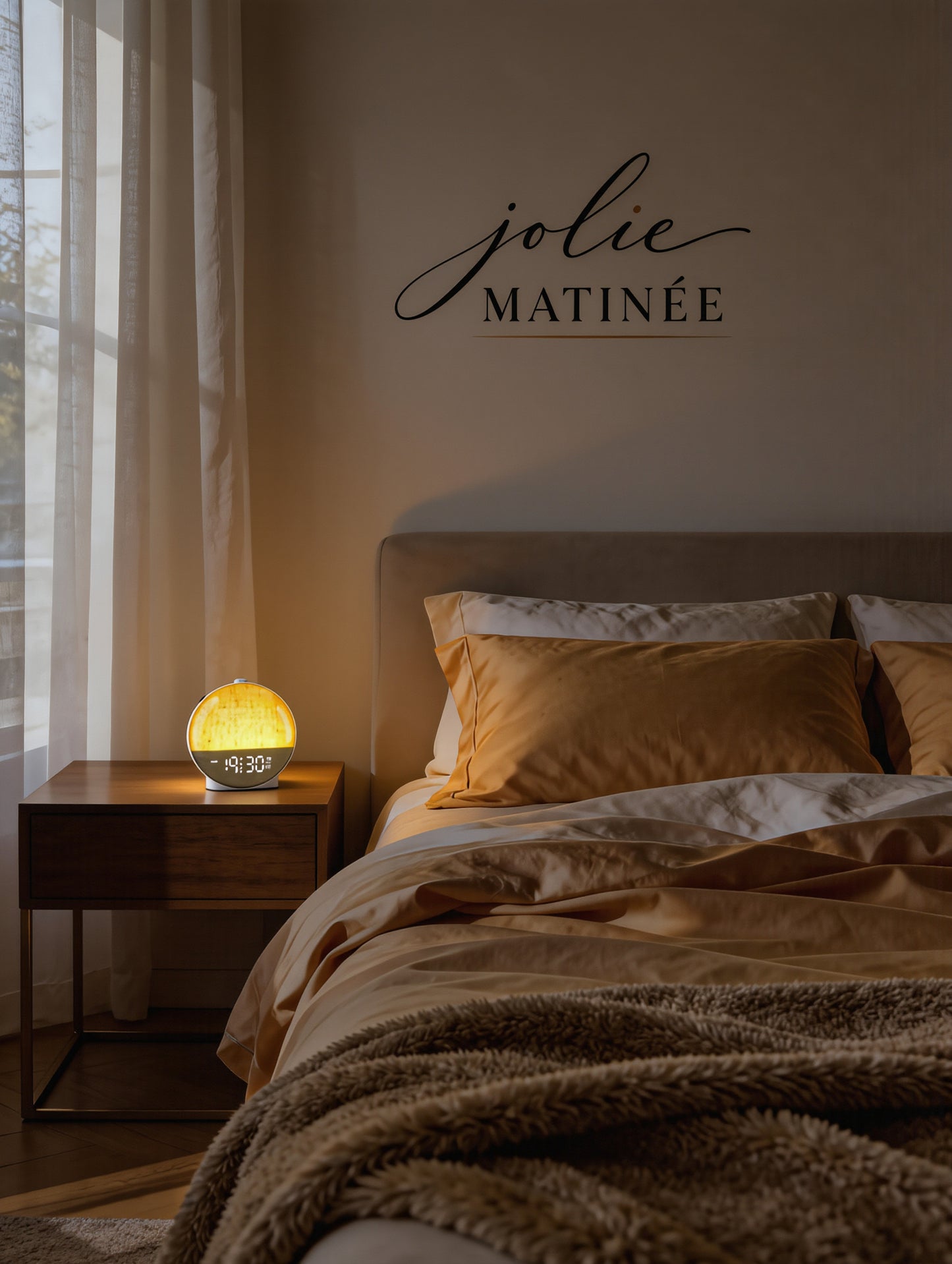 Aurore Sunrise Lamp — Wake Up to Light, Not Noise